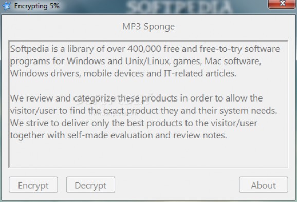 MP3 Sponge screenshot