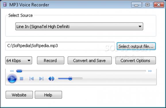 MP3 Voice Recorder screenshot