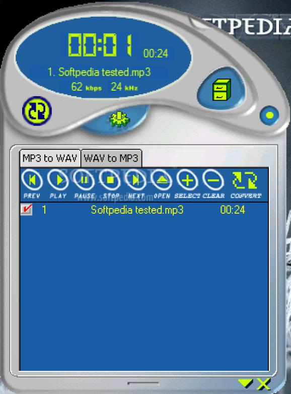 MP3 WAV Converter screenshot