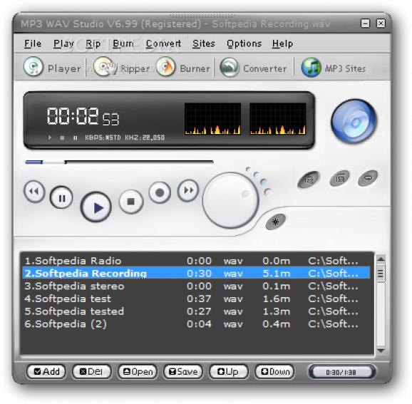 MP3 WAV Studio screenshot