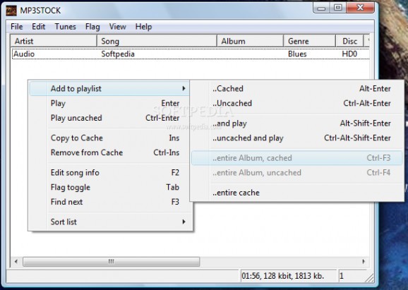 MP3Stock screenshot