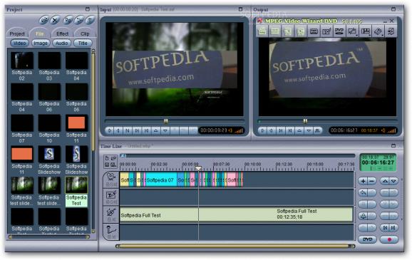 MPEG Video Wizard DVD screenshot