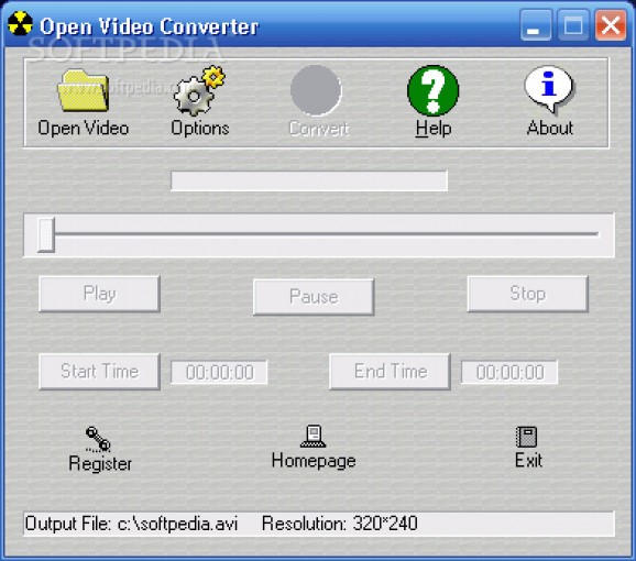 MPEG to AVI Converter screenshot