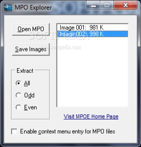 MPO Explorer screenshot