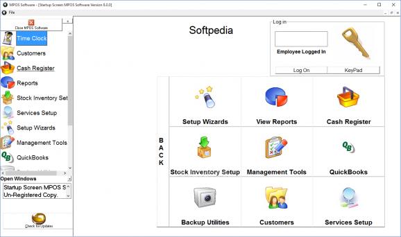 MPOS Software screenshot