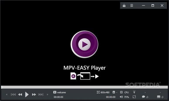 MPV-EASY Player screenshot