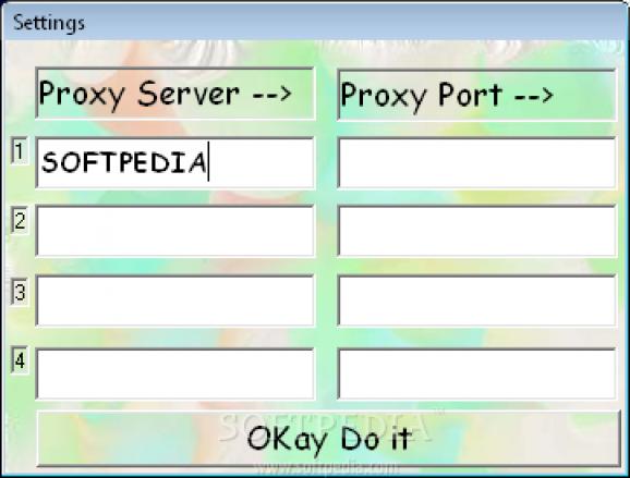 MProxy screenshot
