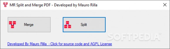 MR Split and Merge PDF screenshot