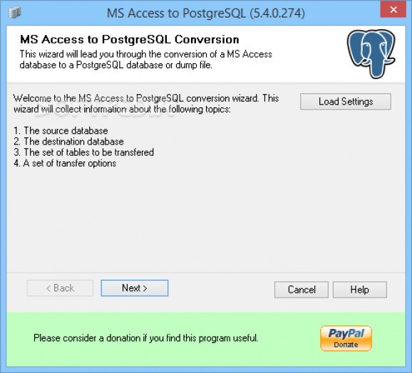 MS Access To PostgreSQL screenshot