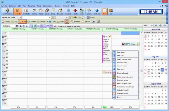 MSD Organizer Freeware screenshot