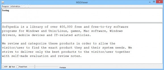 MSGViewer screenshot