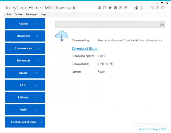 MSI Downloader screenshot