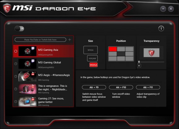 MSI Dragon Eye screenshot