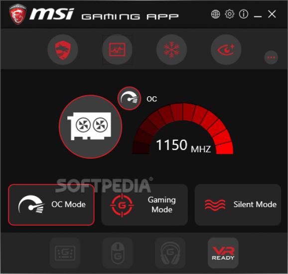 MSI Gaming App screenshot