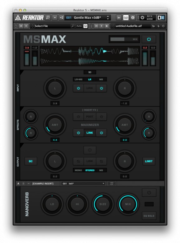 MSMAX screenshot