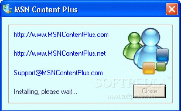 MSN Content Installer screenshot