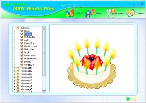 MSN Winks Plus screenshot