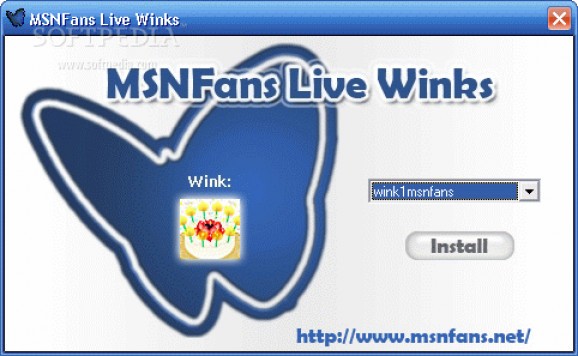 MSNFans Live Winks screenshot