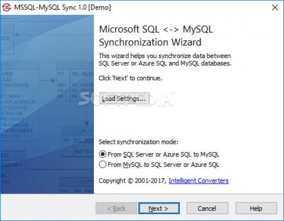 MSSQL-MySQL Sync screenshot