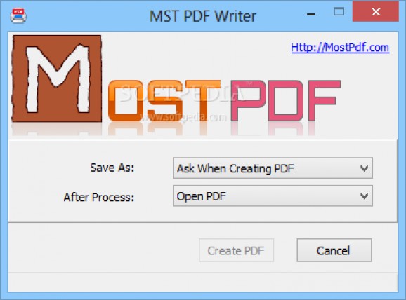 MST PDF Writer screenshot