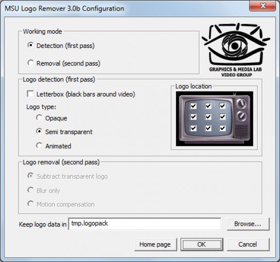 MSU Logo Remover VirtualDub Video plugin screenshot