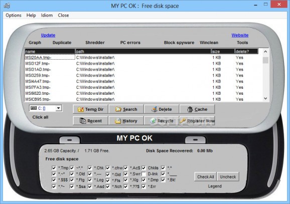 MY PC OK screenshot