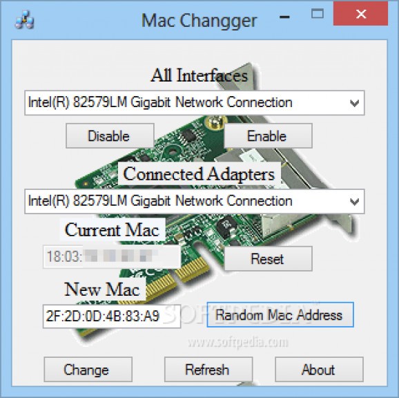 Mac Changer screenshot