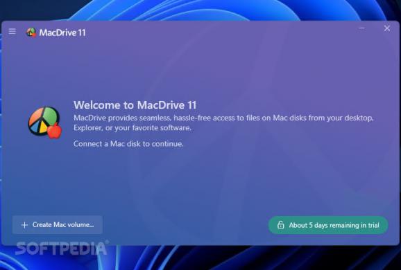 MacDrive Standard screenshot