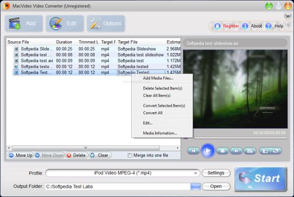 MacVideo Video Converter screenshot