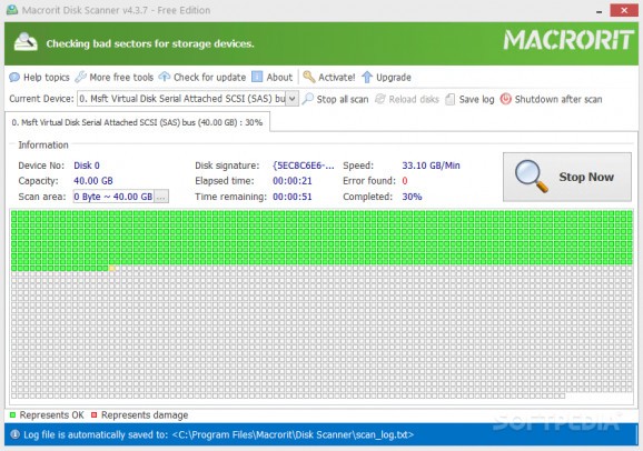 Macrorit Disk Scanner screenshot