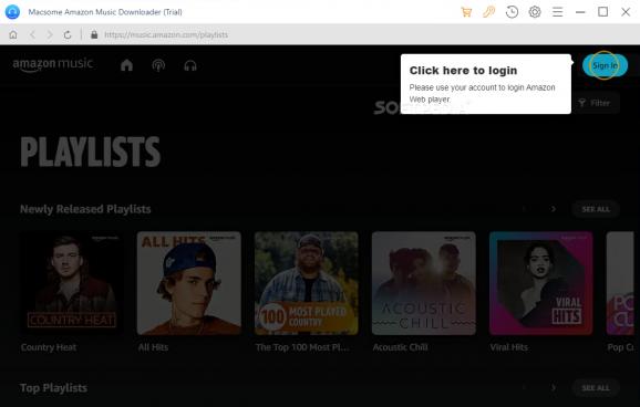 Macsome Amazon Music Downloader screenshot