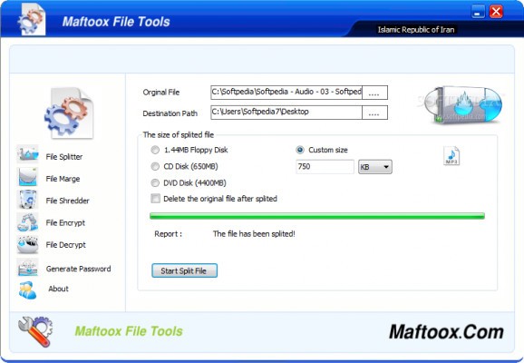 Maftoox File Tools screenshot