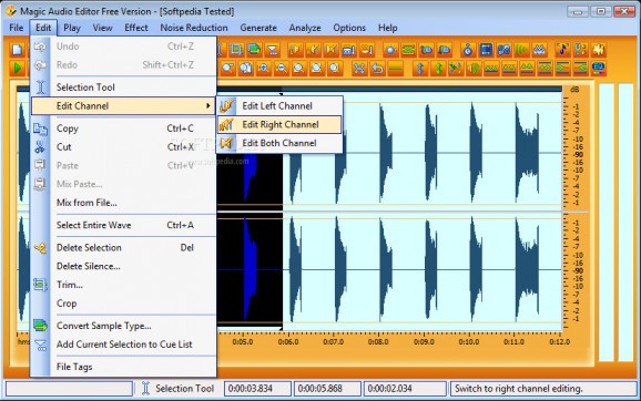 Magic Audio Editor Pro screenshot