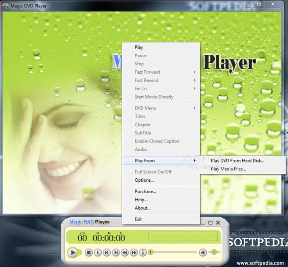 Magic DVD Player screenshot