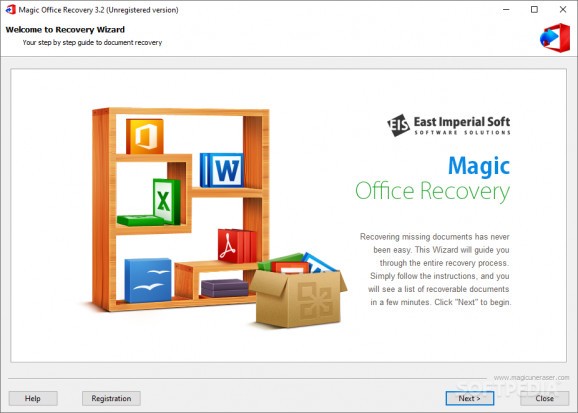 Magic Office Recovery screenshot