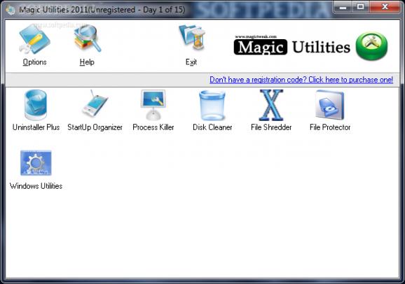 Magic Utilities 2011 screenshot