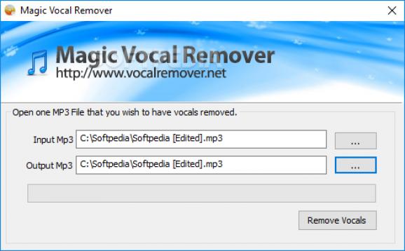 Magic Vocal Remover screenshot