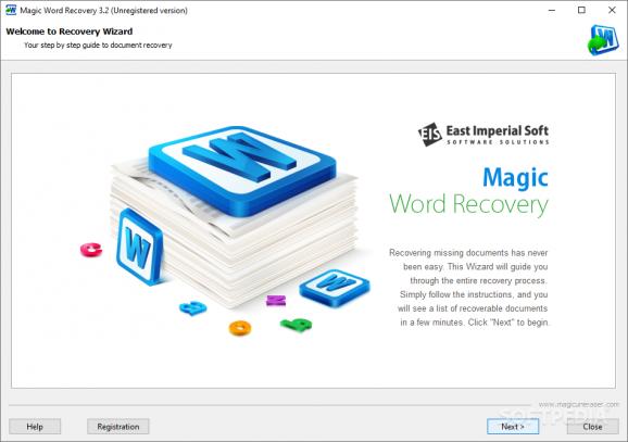 Magic Word Recovery screenshot