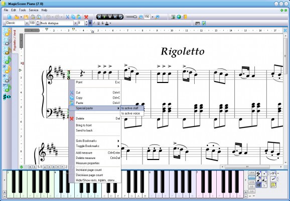 MagicScore Piano screenshot