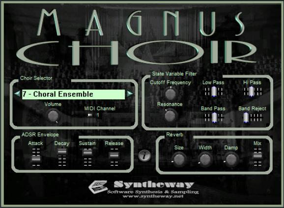 Magnus Choir VSTi screenshot