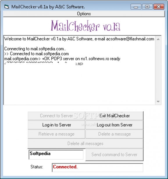 MailChecker screenshot