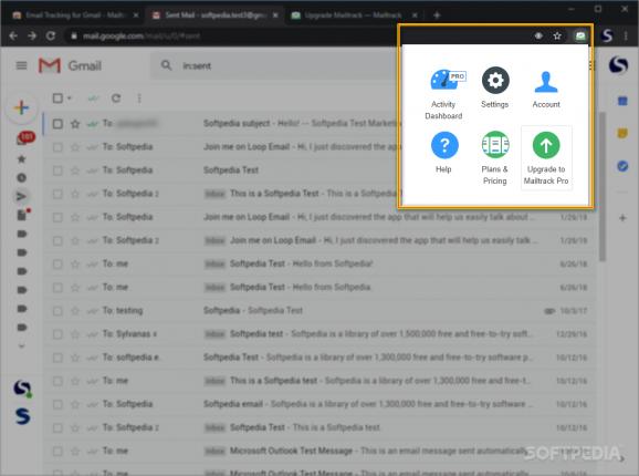 Mailtrack for Chrome screenshot
