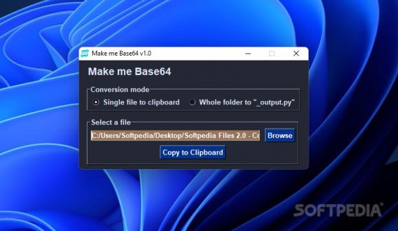 Make me Base64 screenshot