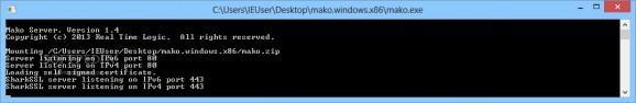 Mako Server screenshot