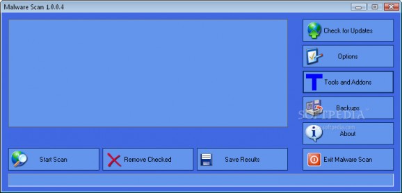 Malware Scan screenshot