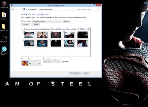 Man Of Steel – Superman Theme screenshot
