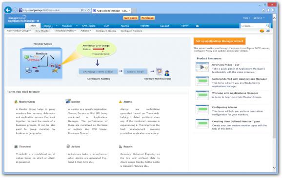 ManageEngine Applications Manager screenshot