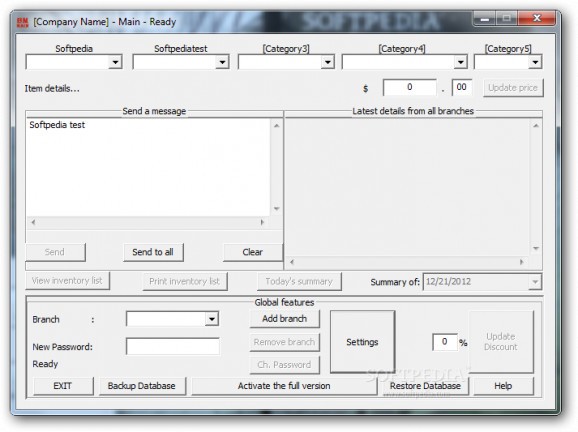 Management System for Small Businesses screenshot