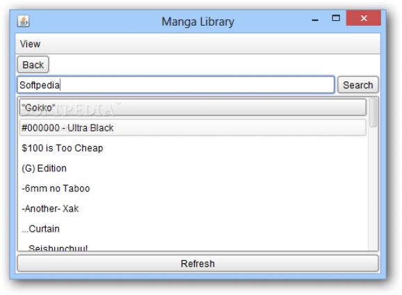 IManga Library screenshot