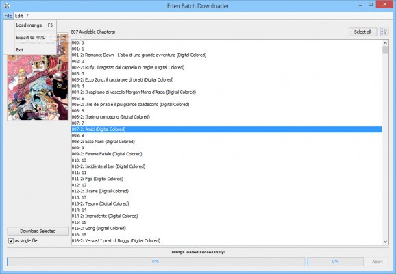 Eden Batch Downloader screenshot